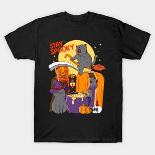 Halloween Spooky Cat T-Shirt